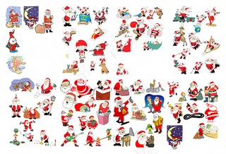 圣诞老人集合