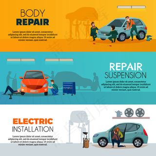 汽车维修banner