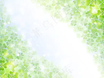清新绿色背景 清新绿色背景