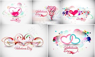 情人节爱心背景