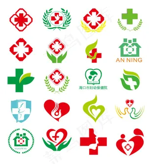 医疗行业图标,免抠元素
