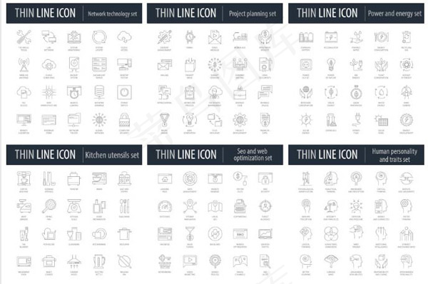 icon图标矢量,免抠元素eps,ai矢量模版下载