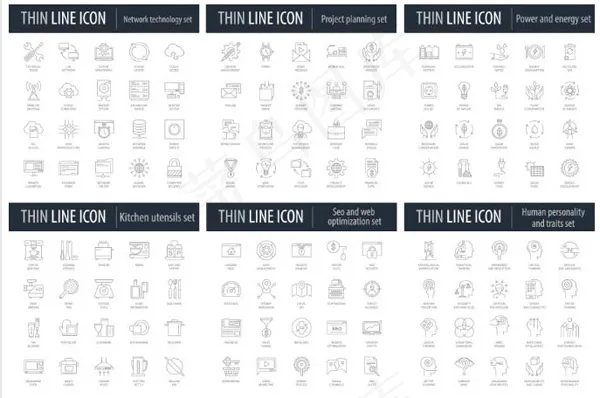 icon图标矢量,免抠元素eps,ai矢量模版下载