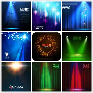 唯美光线光效舞台