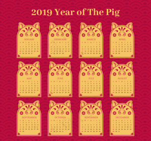 2019新年日历
