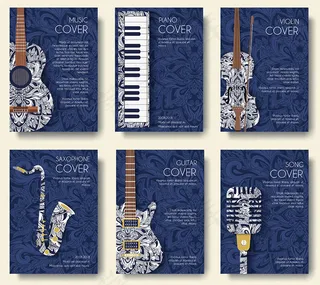 音乐主题海报广告