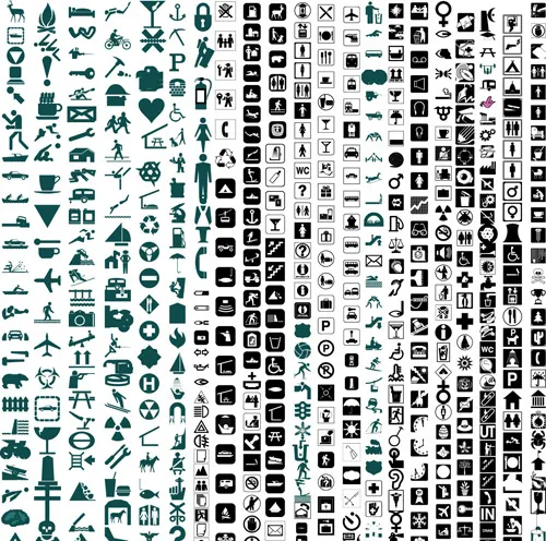 矢量公共标识ai矢量模版下载
