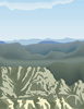 矢量风景背景_258,背景元素ai矢量模版下载