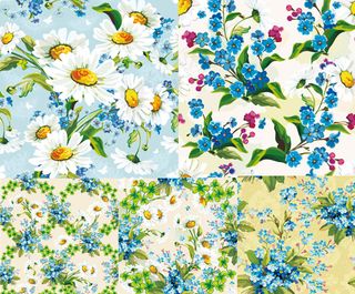 鲜花背景矢量,背景元素