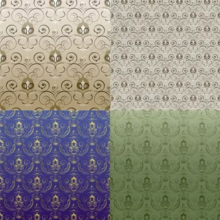 二方连续花纹背景