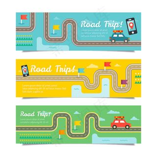 自驾旅行banner