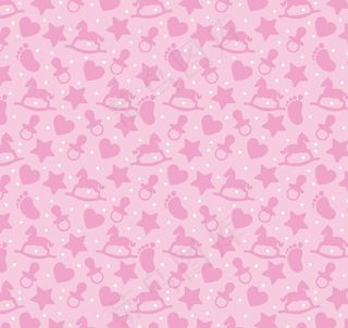 婴儿元素剪影背景