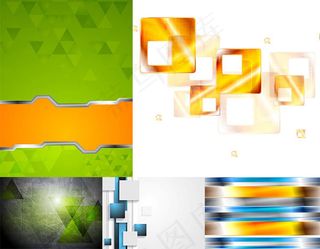 几何图形元素背景