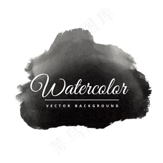 抽象水墨晕染背景