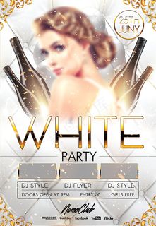 女士之夜派对海报