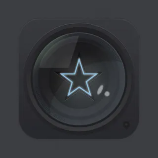 镜头图标psd,免抠元素