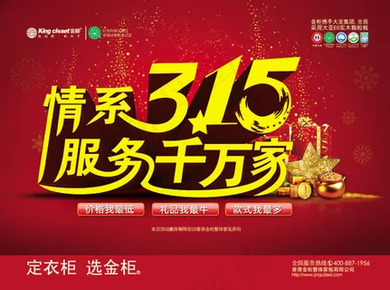 315服务宣传海报