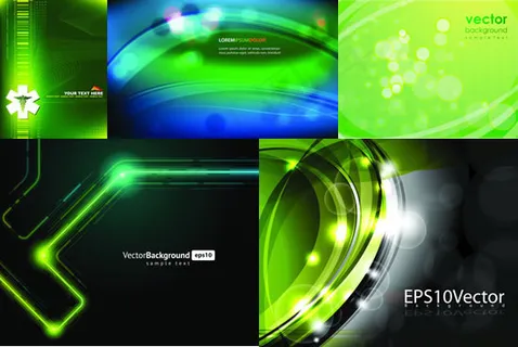 线条光晕光斑背景,背景元素