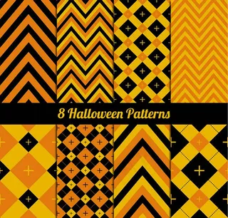 抽象橙色图案背景