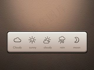 天气图标,免抠元素