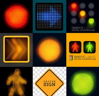 红绿灯图标,免抠元素