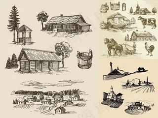 农业生产主题插图