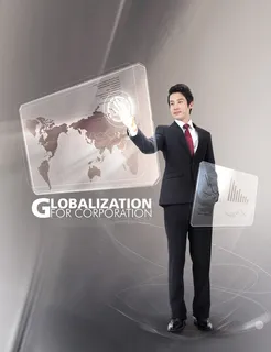 人物未来科技,背景元素