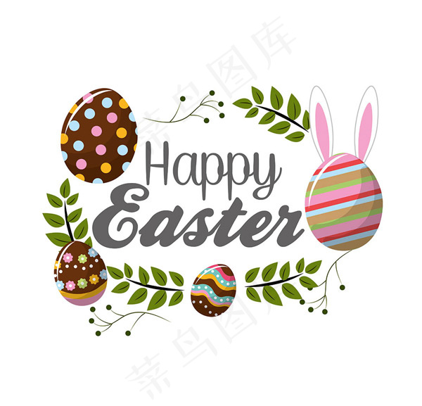 彩蛋复活节背景