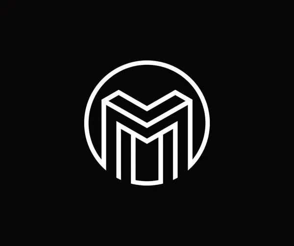 线条字母logoeps,ai矢量模版下载
