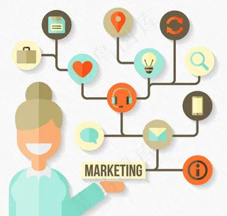 市场营销元素图标,免抠元素