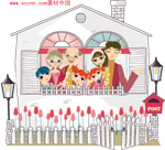 韩国风格欢乐家庭_4