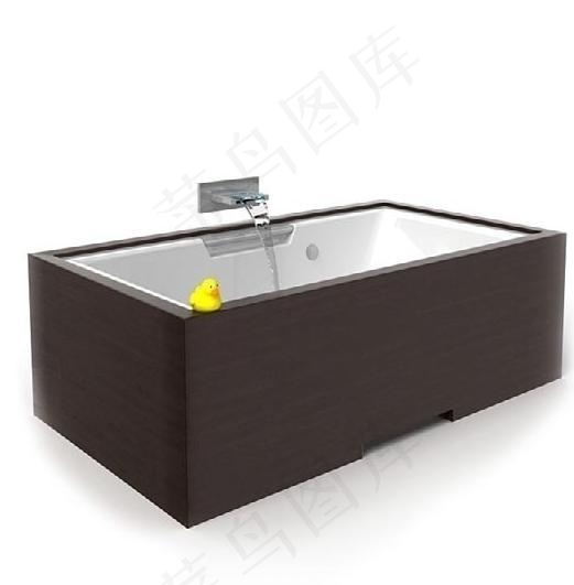 浴缸模型
