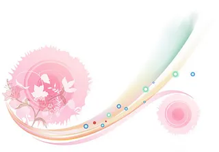 花纹墨迹与动感线