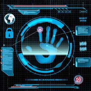 手掌扫描HUD技术