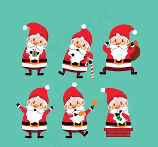 可爱圣诞老人设计