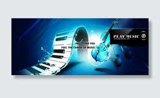 音乐网站杂志广告