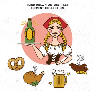 啤酒节女孩 啤酒节女孩