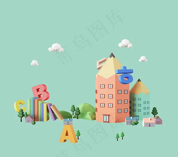 积木建筑智力开发