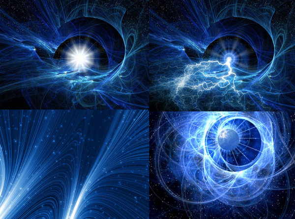 魔幻空间背景,背景元素