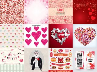 情人节爱心背景