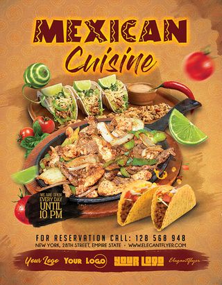 墨西哥美食海报
