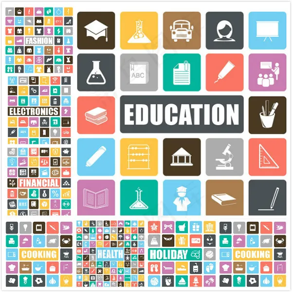 图标矢量素材eps,ai矢量模版下载