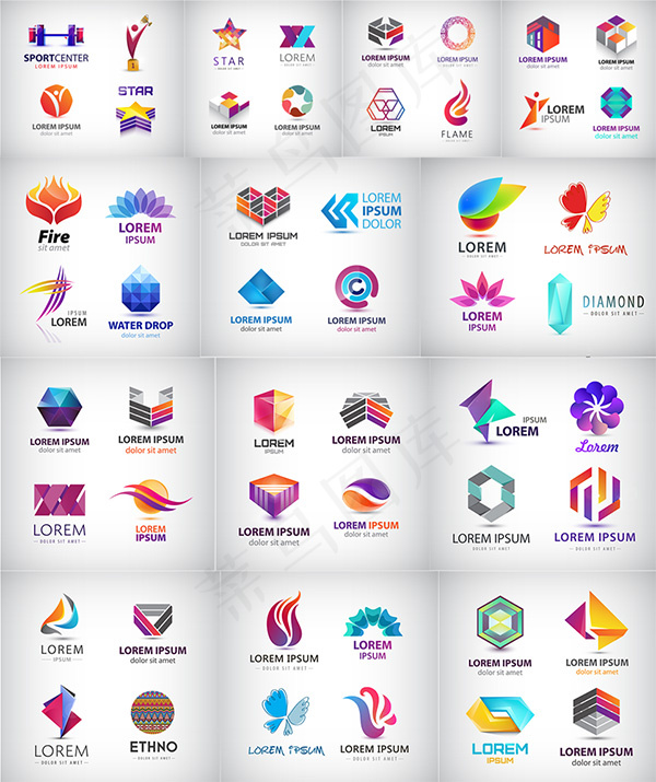 企业LOGO矢量eps,ai矢量模版下载