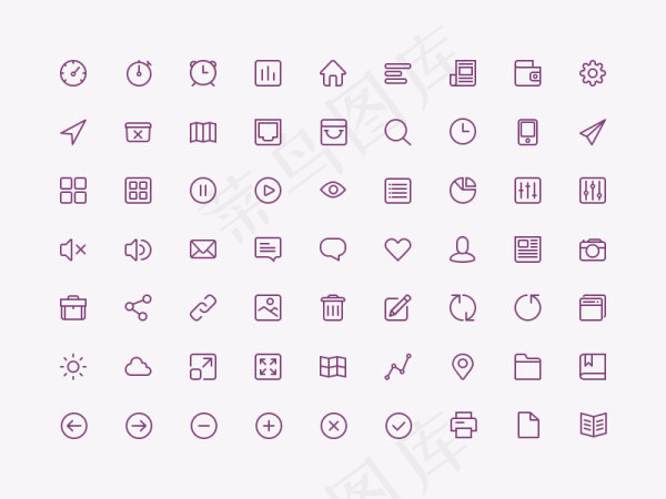 线条icon