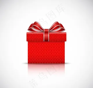 红色礼盒矢量