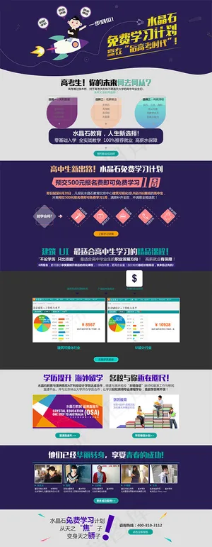 高考营销专题页