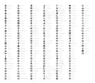 生活小图标,免抠元素