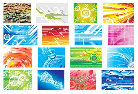 高科技数字化背景,背景元素