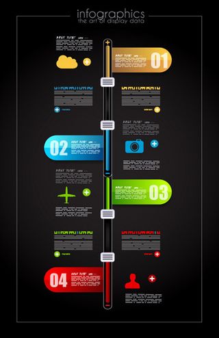 创意数字标签,免抠元素