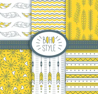 波西米亚风格背景